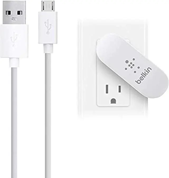 Alt view image 3 of 6 - Belkin 2-Port USB Swivel Home and Wall Charger (2.1 Amp /10 Watt per Port)