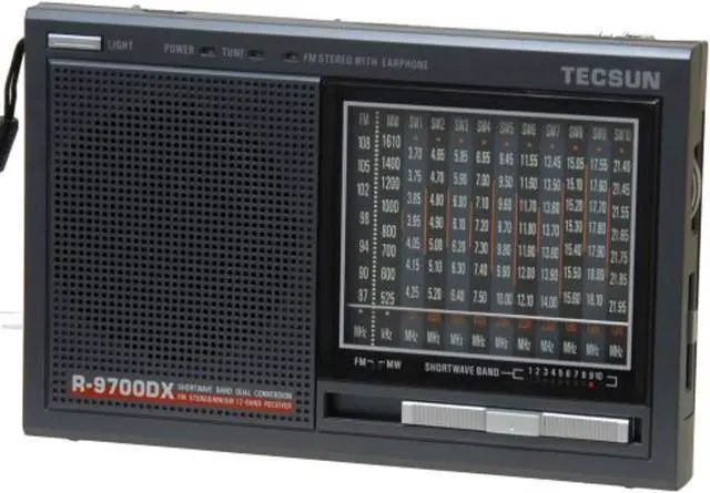 Alt view image 3 of 6 - tecsun r9700dx 12band dual conversion am/fm shortwave radio