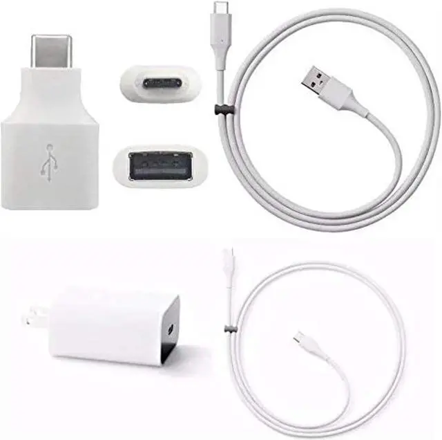 Alt view image 2 of 2 - official google pixel, pixel 2, pixel 2 xl  quick fast data charging cables with google 18w charger and google adapter  complete kit