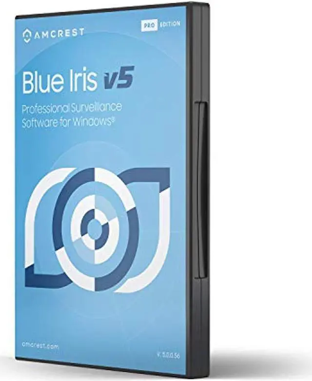 Alt view image 4 of 5 - Amcrest Blue Iris Professional Version 5 - Supports Many IP Camera Brands Including Amcrest, Zone Motion Detection, H.265 Compression Recording, E-Mail and SMS Text Messaging Alerts!(BLUEIRISCD-V5)