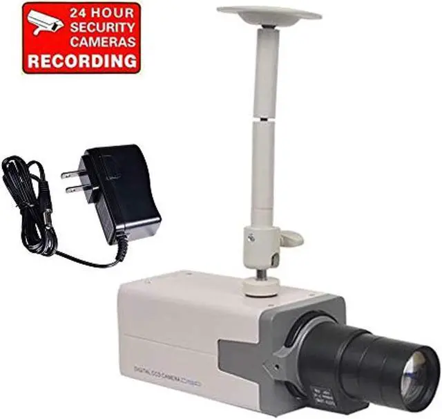 Alt view image 4 of 4 - VideoSecu Dome Indoor CCD Security Camera 420TVL 3.6mm Wide Angle View Lens with Power Supply, Cable and Audio Microphone for CCTV Home DVR Surveillance System BYD