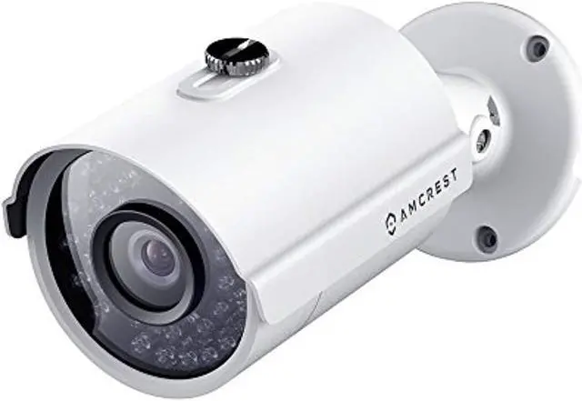 Alt view image 7 of 8 - Amcrest IP3M-954E ProHD Outdoor 3 Megapixel POE Security Bullet Camera - IP66 Weatherproof, 3MP (2048 TVL) - White