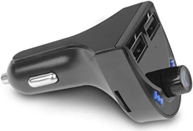 Alt view image 2 of 12 - Aluratek ABF01F Wireless Bluetooth Car Hands-free Kit - USB - FM Transmitter - Built-in Microphone, FM Transmitter