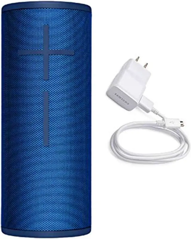 Alt view image 8 of 8 - Ultimate Ears BOOM 3 Wireless Bluetooth Speaker (Lagoon Blue) with Wall Charger