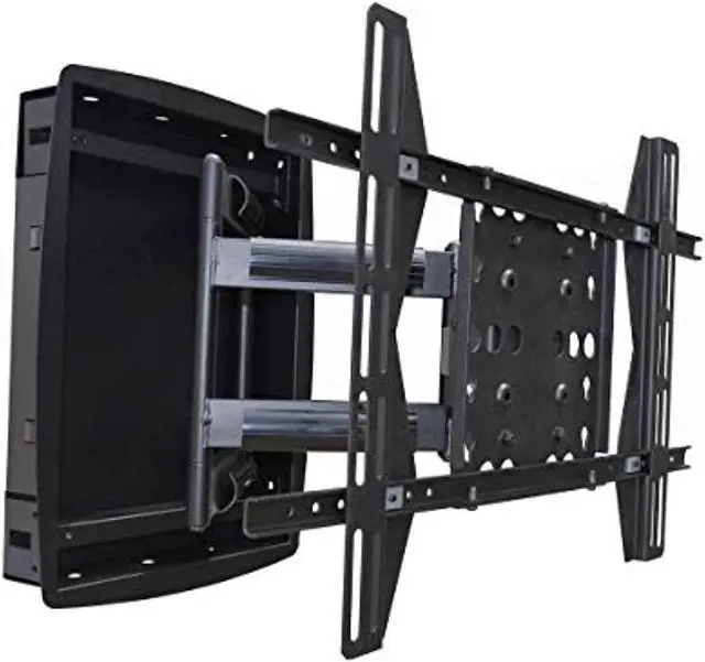 Alt view image 6 of 12 - Monoprice Recessed Full-Motion Articulating TV Wall Mount Bracket For TVs 42in to 63in | Max Weight 200lbs, VESA Patterns Up to 800x500