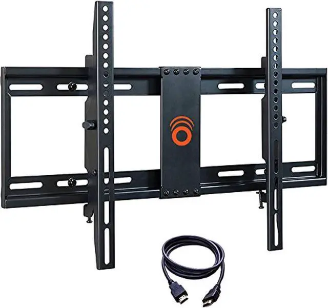 Alt view image 8 of 20 - ECHOGEAR Low Profile Fixed TV Wall Mount Bracket for 32-80 inch Flat Screen TVs