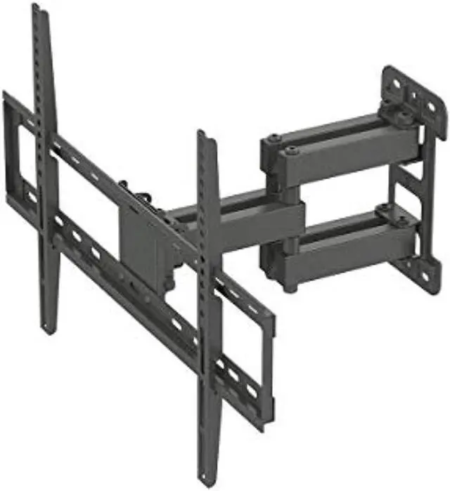 Alt view image 3 of 13 - Monoprice Titan Series Full Motion Single Stud Dual Arm Wall Mount For Large Up to 70" Inch TVs Displays, Max 99 LBS. 200x200 to 600x400, Black
