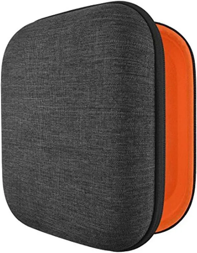 Alt view image 3 of 5 - Geekria Shield Headphones Case for Master & Dynamic MW75, MH40, MW65, M&D MW60, MW50+, MG20 Wireless Case, Replacement Hard Shell Travel Carrying Bag with Cable Storage (Dark Grey)