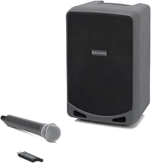 Alt view image 11 of 20 - Samson Expedition XP106w Rechargeable Wireless Portable PA System with Bluetooth