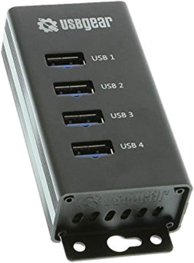 4-Port USB 3.2 Gen 1 Mountable Charging and Data Hub