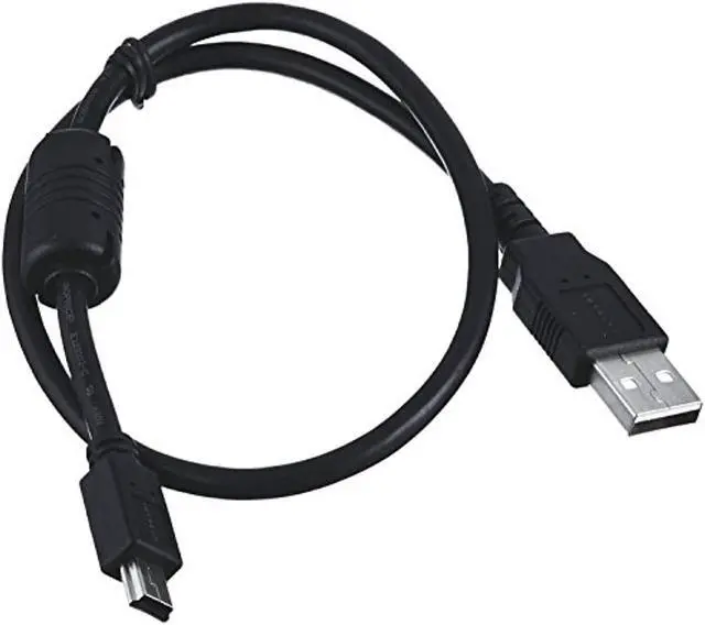 Alt view image 4 of 14 - Monoprice USB 2.0 Cable - 1.5 Feet - Black | USB Type-A Male to USB Mini Type-B 5-Pin, 28/24AWG, Gold Plated For Digital Camera, Cell Phones, PDAs, MP3 Players, Dash Cam