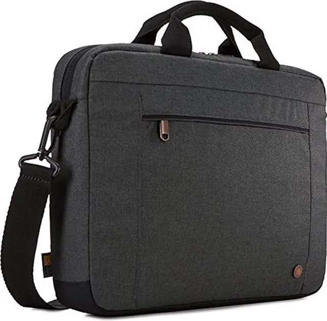 Alt view image 2 of 18 - Case Logic 3203694 14 in. Era Attache Laptop Case, Black