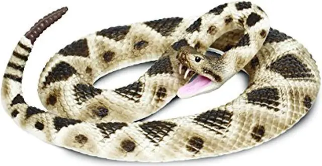 Alt view image 7 of 9 - Eastern Diamondback Rattlesnake Incredible Creatures Figure Safari Ltd