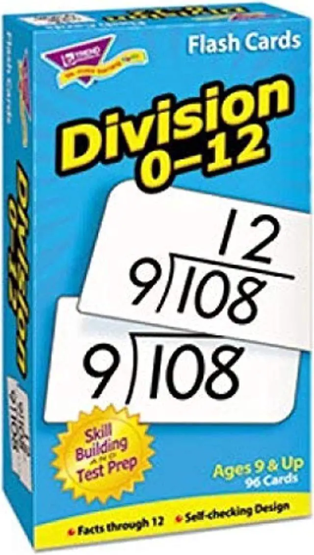 Alt view image 6 of 19 - Trend Skill Drill Flash Cards, 3 X 6, Division T53106