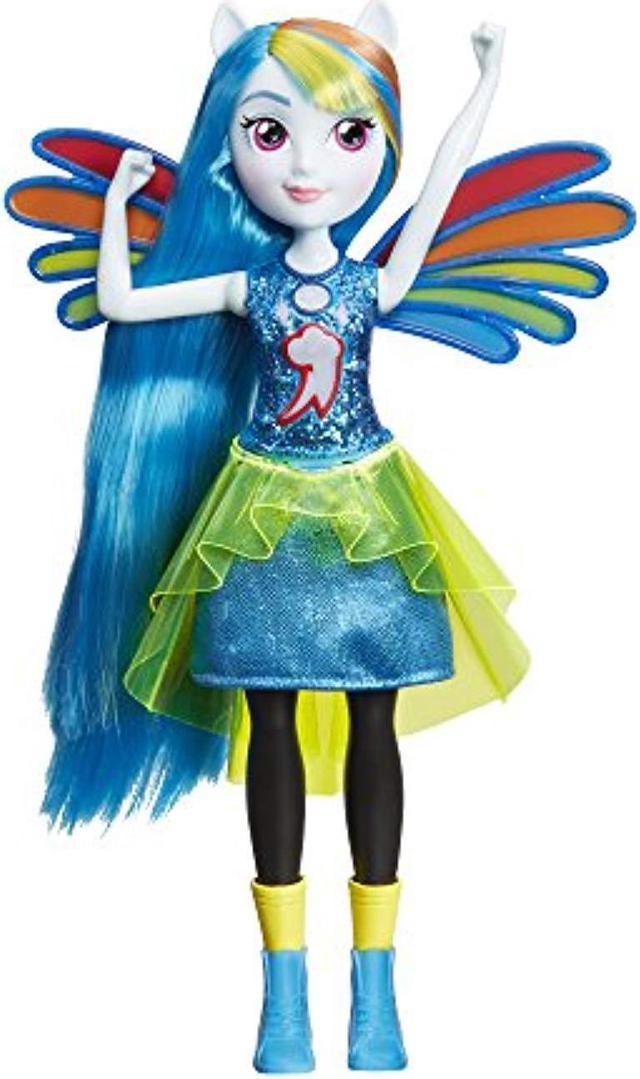 my little pony rainbow dash equestria girls doll