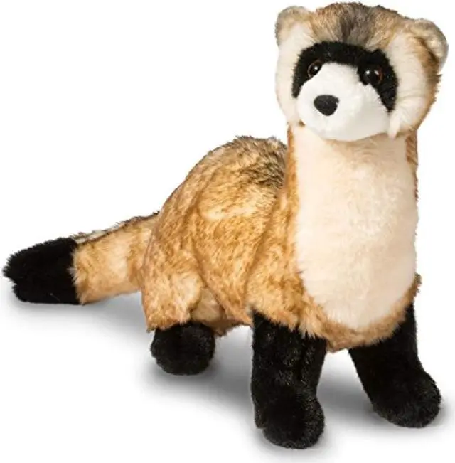 Main image of VInce Black Fotted Ferret 10" L w/o tail 17" L with tail