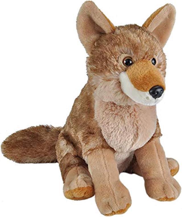 wild republic coyote plush, stuffed animal, plush toy, gifts for