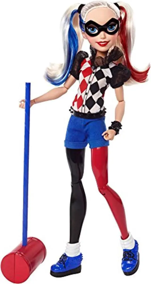 Alt view image 11 of 13 - DC Super Hero Girls Harley Quinn 12" Action Doll
