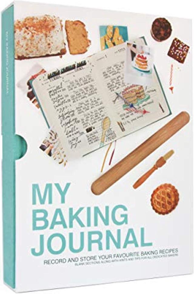 suck uk my baking journal note book, recipe book, journal notebook, recipe  book for own recipes, food diary
