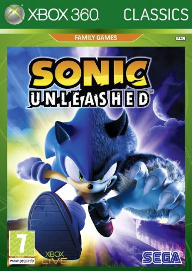 sonic unleashed - classics edition (xbox 360) 