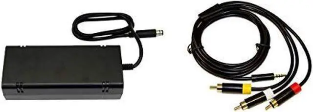 Alt view image 4 of 4 - XBox 360 E Parts Bundle - Power Adapter and AV Cable - by Mars Devices