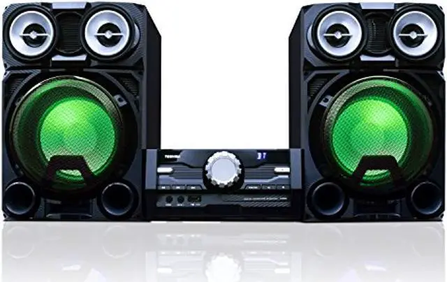 Alt view image 8 of 15 - Toshiba - 800W Mini Component System - Black