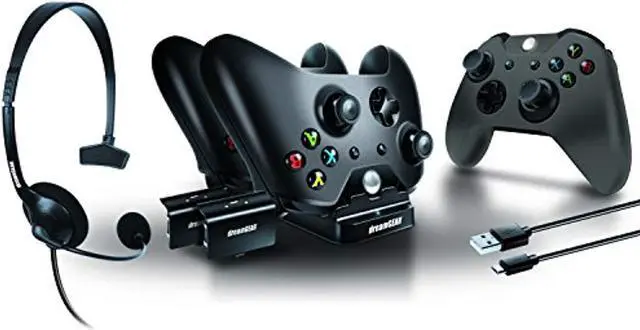 Alt view image 9 of 11 - dreamGEAR Player's Kit for Xbox One - Black