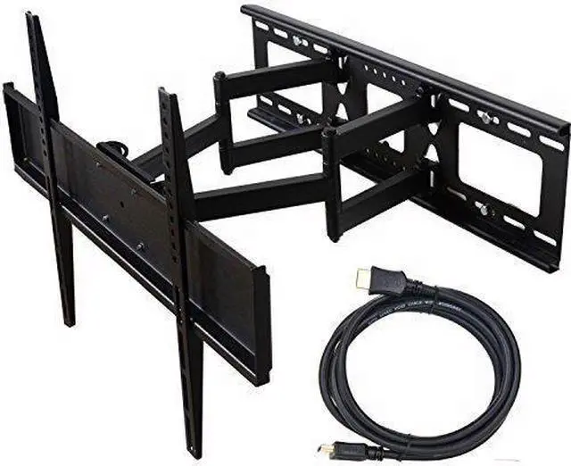 Alt view image 8 of 8 - VideoSecu Tilt Flip Under Cabinet TV Mount Bracket for most 15 16 17 19 22 23 24 27 inch LED LCD Monitor Flat Panel Screen Display MB0