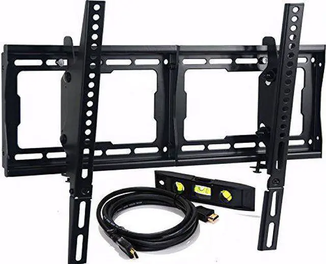 Alt view image 8 of 9 - VideoSecu Tilt Swivel TV Wall Mount Articulating Full Motion Bracket for most 26-50" LED LCD Plasma 3D HDTV UHD Flat Panel with Max VESA 600x400, Loading 66lbs, Cable Management bd5
