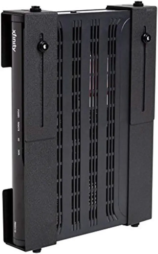Alt view image 10 of 11 - HIDEit Uni-M Mount - Patented Adjustable Medium Sized Device Wall Mount for Cable Boxes - Made in the USA