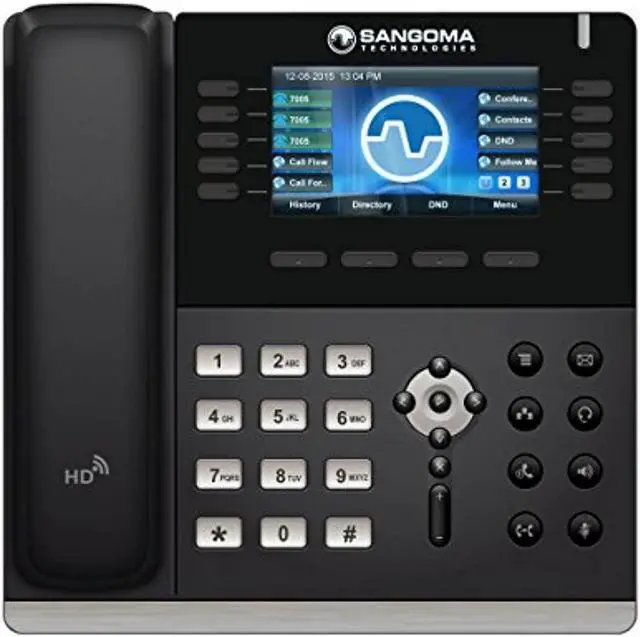 Main image of sangoma s705 voip phone with poe (or ac adapter sold separately)