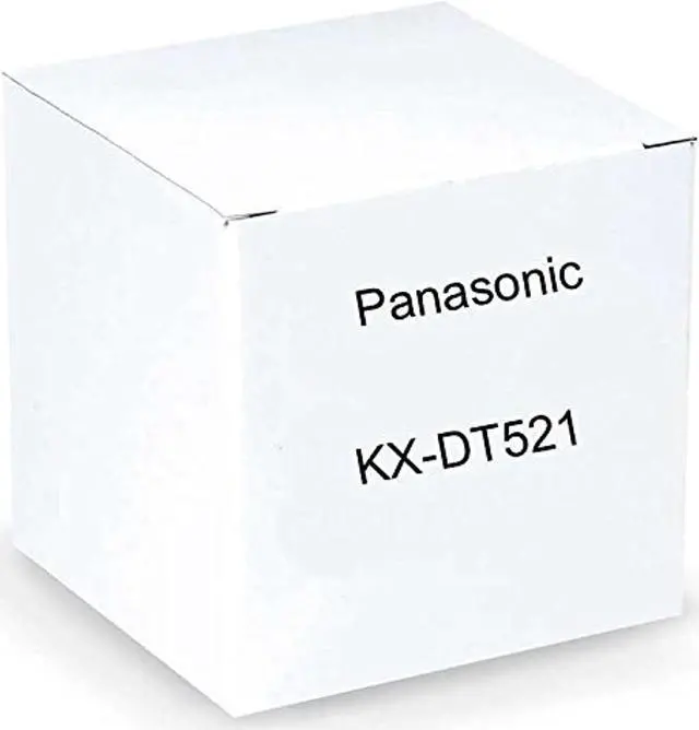 Alt view image 8 of 13 - Panasonic KX-DT521 White 8 Button 1-line Digital Telephone