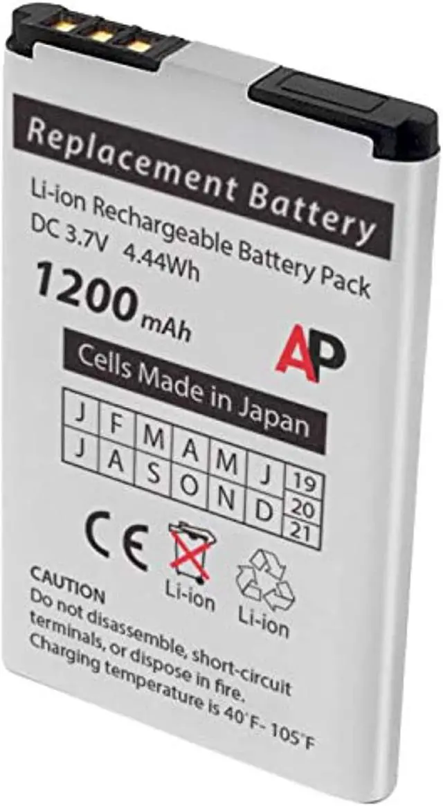Alt view image 2 of 4 - Replacement Battery for the Shoretel IP930D Phone. 1200 mAh