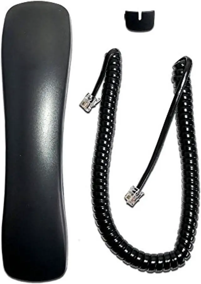 Main image of nec dtl/itl (dt300) univerge series compatible handset - (with curly cord cover"port tab") with curly cord