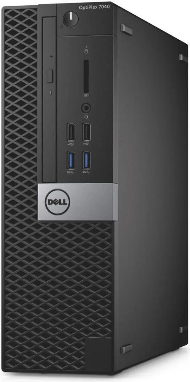 Main image of Dell OptiPlex 7040 SFF Desktop Computer, Intel® Core™ i5-6500 3.2 GHz (6M Cache, up to 3.60 GHz), 256 GB SSD, 16 GB DDR4, DVD-ROM, Windows 10 Pro, Grade A, 1 Year Limited Warranty
