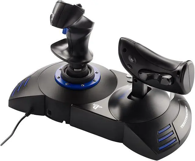 Alt view image 13 of 14 - Thrustmaster T-Flight Hotas 4 - Joystick and Throttle - Wired - for Sony PlayStation 4