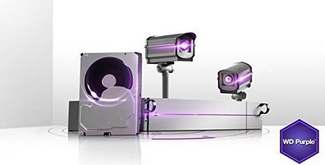 Alt view image 5 of 20 - WD Purple 4TB Surveillance Hard Disk Drive - 5400 RPM Class SATA 6 Gb/s 64MB Cache 3.5 Inch - WD40PURX [Old Version]