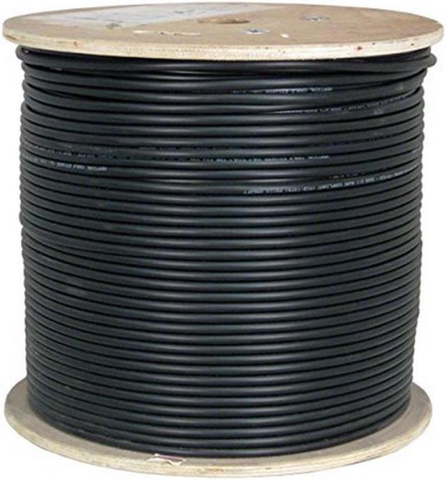 Main image of Vertical Cable CAT6A UV Rated Outdoor Bulk Cable 1,000ft. - Black