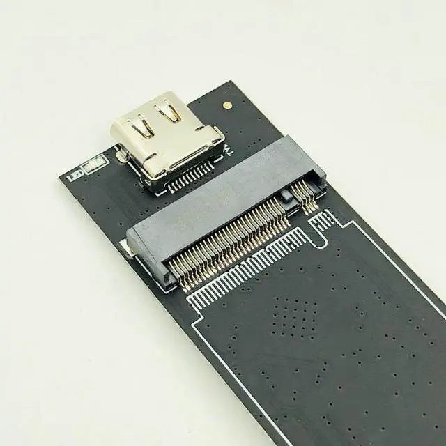 Alt view image 5 of 6 - HDD Enclosure Box HDD Case hd USB C Adapter Hard Disk Case SSD Hard Drive Box NVME M.2 SSD USB Adapter SSD M2 Type C Case