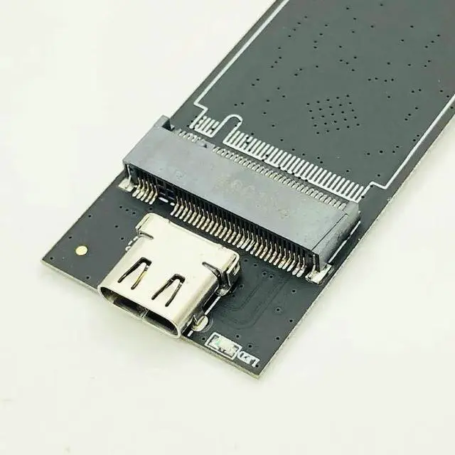 Alt view image 6 of 6 - HDD Enclosure Box HDD Case hd USB C Adapter Hard Disk Case SSD Hard Drive Box NVME M.2 SSD USB Adapter SSD M2 Type C Case