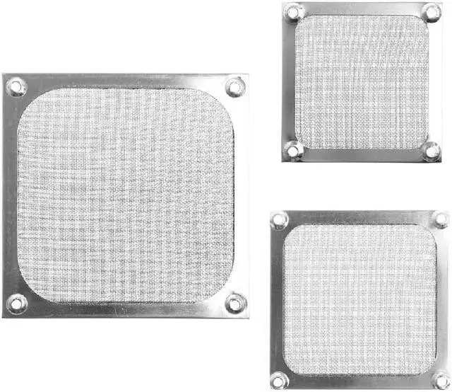 Alt view image 2 of 5 - 80/90/120mm Size Metal Dustproof Mesh Dust Filter Net Guard For PC Computer Machine Box Cooling Fan, Computer Fan Dust Filter