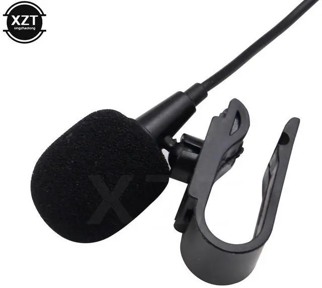 Alt view image 6 of 6 - Professionals Mini Microphone for Car Audio 3.5mm Jack Plug Mic Stereo Wired External Microphone for GPS Car DVD Radio