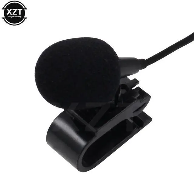 Alt view image 3 of 6 - Professionals Mini Microphone for Car Audio 3.5mm Jack Plug Mic Stereo Wired External Microphone for GPS Car DVD Radio