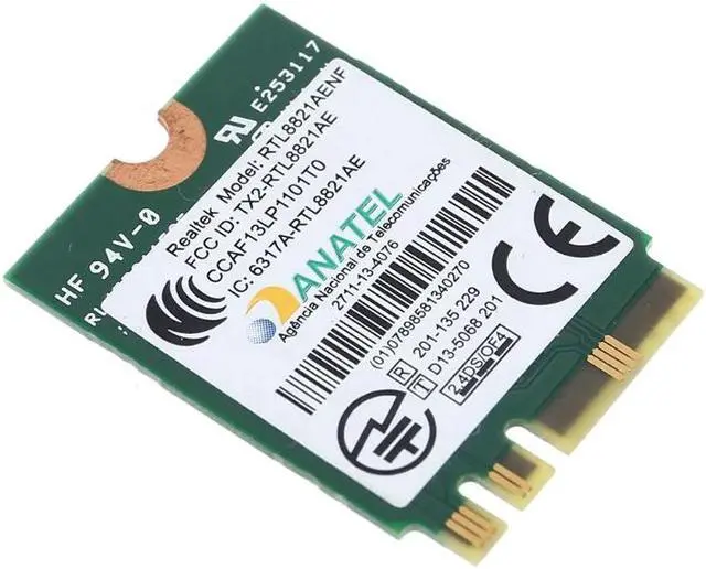 Alt view image 3 of 6 - RTL8821AE M.2 802.11AC Wi-Fi+BT 4.2 Adapter Card FRU 01AX710 Wireless Netowrk Card for Lenovo Laptop PC Computer Use Supplies