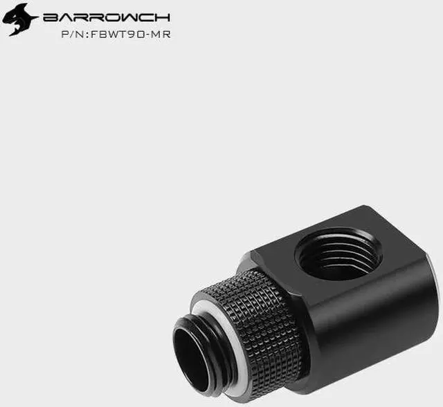 Alt view image 5 of 5 - ch FBWT90-MR 90°Rotary Adapter with smooth surface,water cooler heatsink gadget Fittings