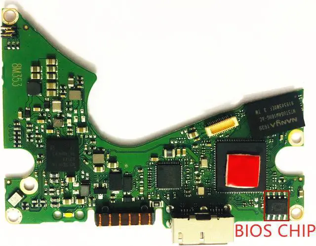 Alt view image 2 of 3 - HDD PCB : 2060-800041-003 REVP1 WD 4T USB3.0 WD40NMZW-11GX6S1/  , 2060 800041 003 , USB3.0 800041-J03