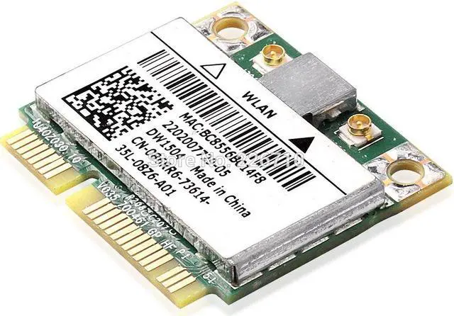 Alt view image 5 of 5 - Card for Dell Latitude E6530 Wi-Fi DW1504 802.11b/g/n WLAN BCM94313HMG2L 86RR6