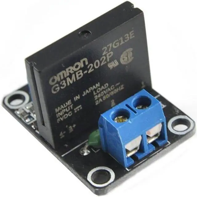 Alt view image 2 of 4 - 5v 1 Channel SSR Solid-state Relay High Level Trigger 2a 250v Precise for Solid State Relay Module