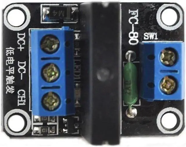 Alt view image 3 of 4 - 5v 1 Channel SSR Solid-state Relay High Level Trigger 2a 250v Precise for Solid State Relay Module