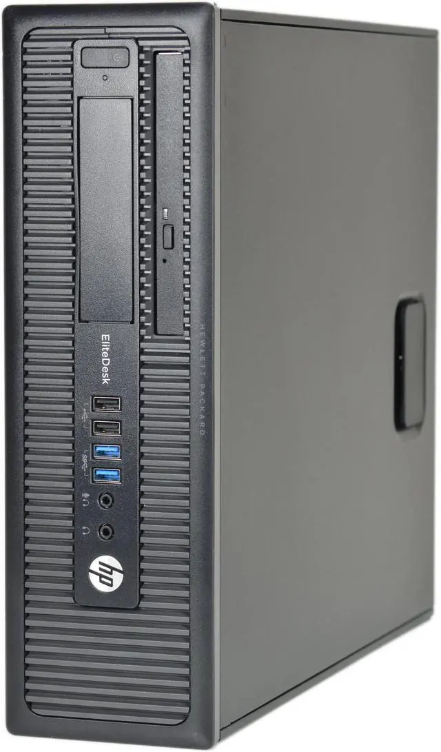 Main image of HP EliteDesk 800 G1 Desktop Intel Core i5-4570 3.20Ghz 8GB 256GB SSD DVDRW Windows 10 Pro With New Keyboard & Mouse